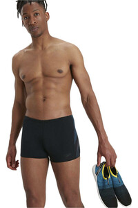 Speedo bañador natación hombre TECH PANEL AQUASHORT vista frontal