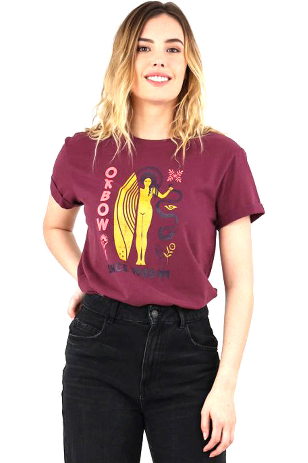 O2toxim camiseta manga corta mujer (S)