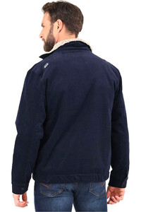 Oxbow chaquetas hombre O2JAKZON BLOUSON SHERPA vista trasera