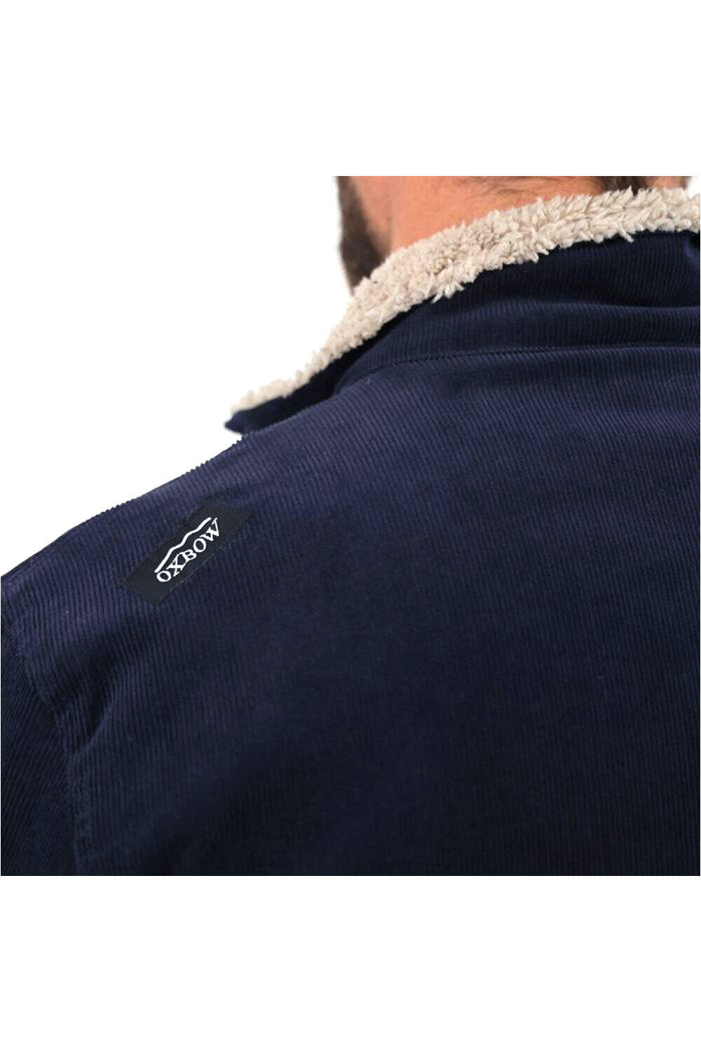 Oxbow chaquetas hombre O2JAKZON BLOUSON SHERPA 03