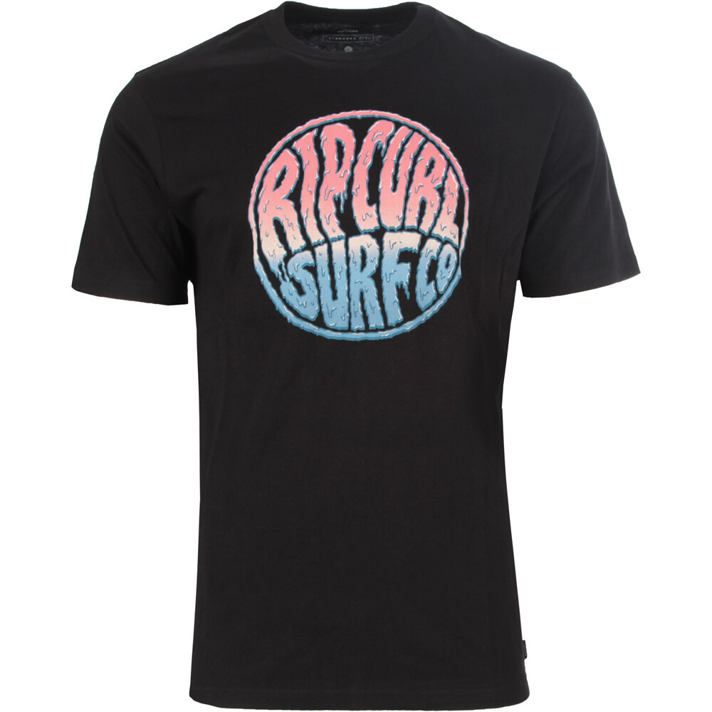 Rip Curl camiseta manga corta hombre RUBBER SOUL TEE vista frontal