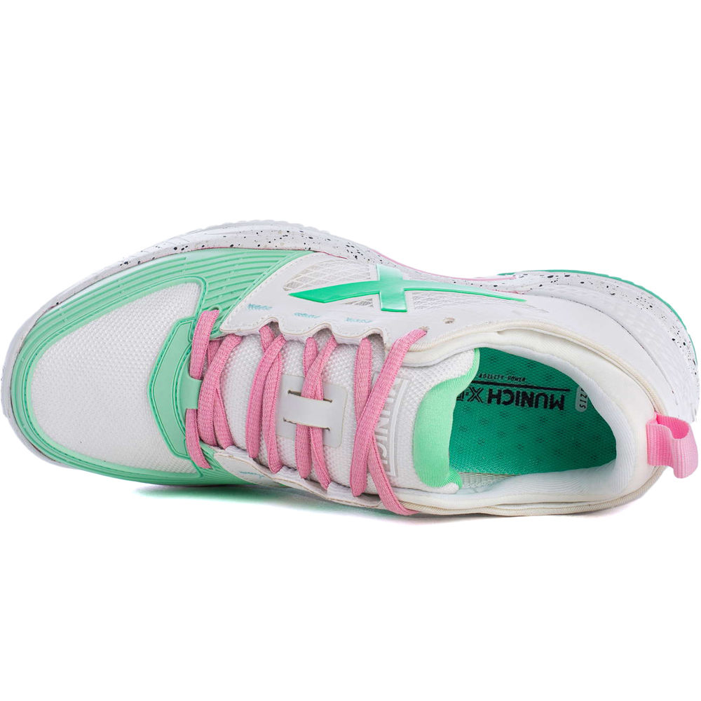 Munich Zapatillas Padel Mujer ATOMIK 12 vista trasera