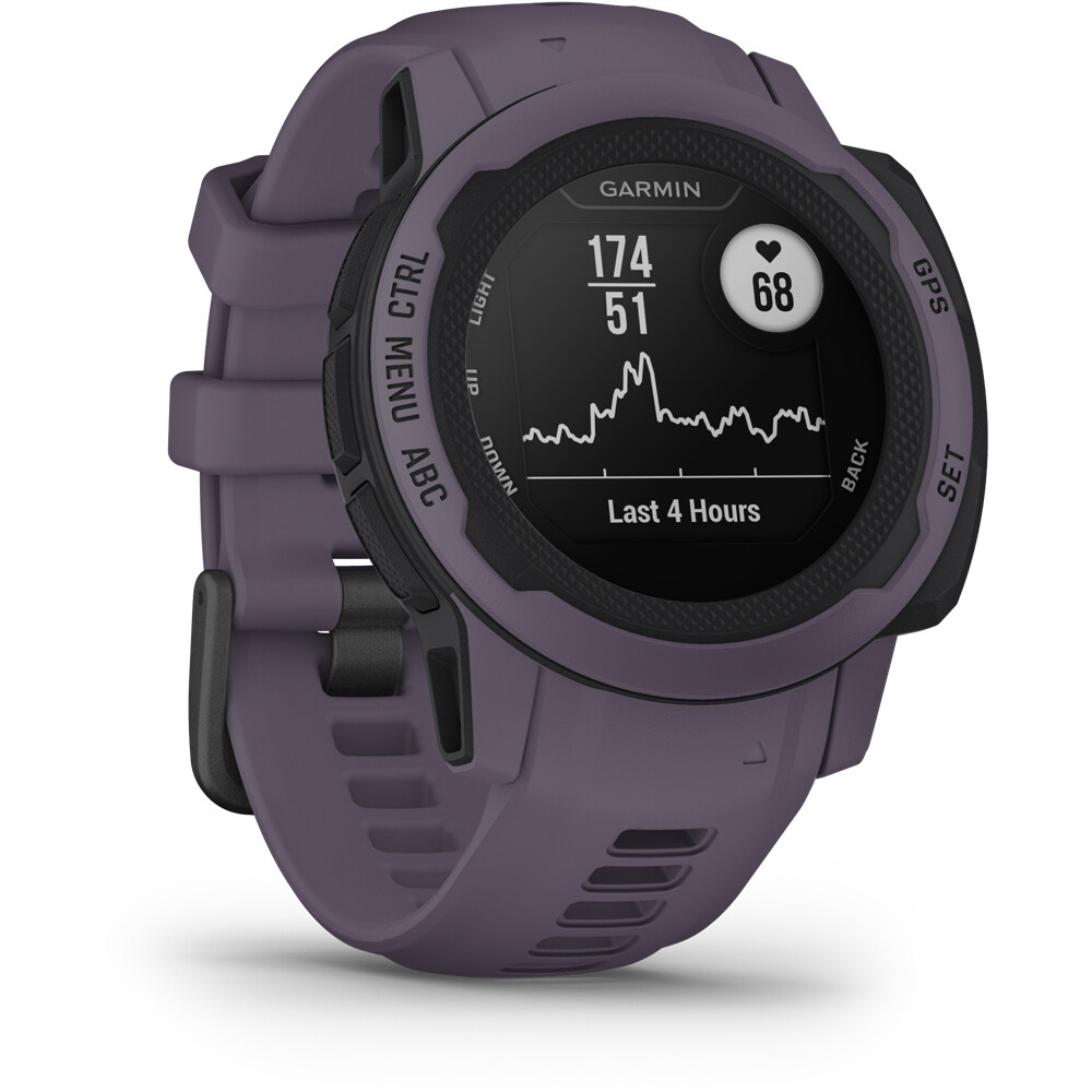 Garmin pulsómetros con gps Instinct 2S  Lila 05