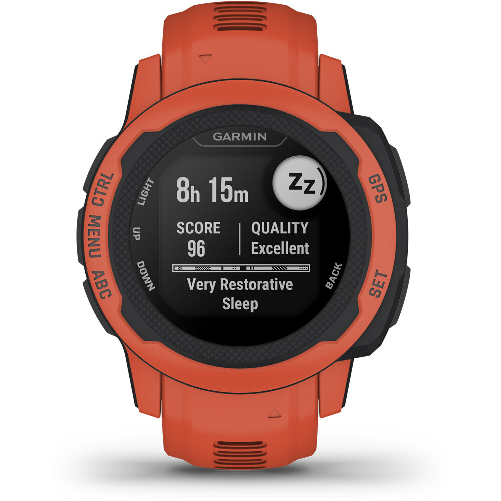 Garmin pulsómetros con gps Instinct 2S - Rojo 04