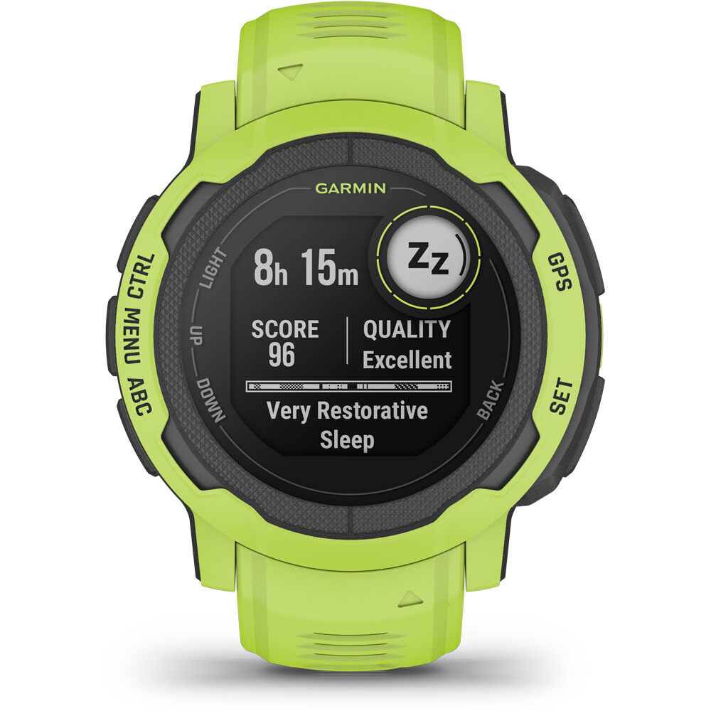 Garmin pulsómetros con gps Instinct 2 - Verde Lima 05