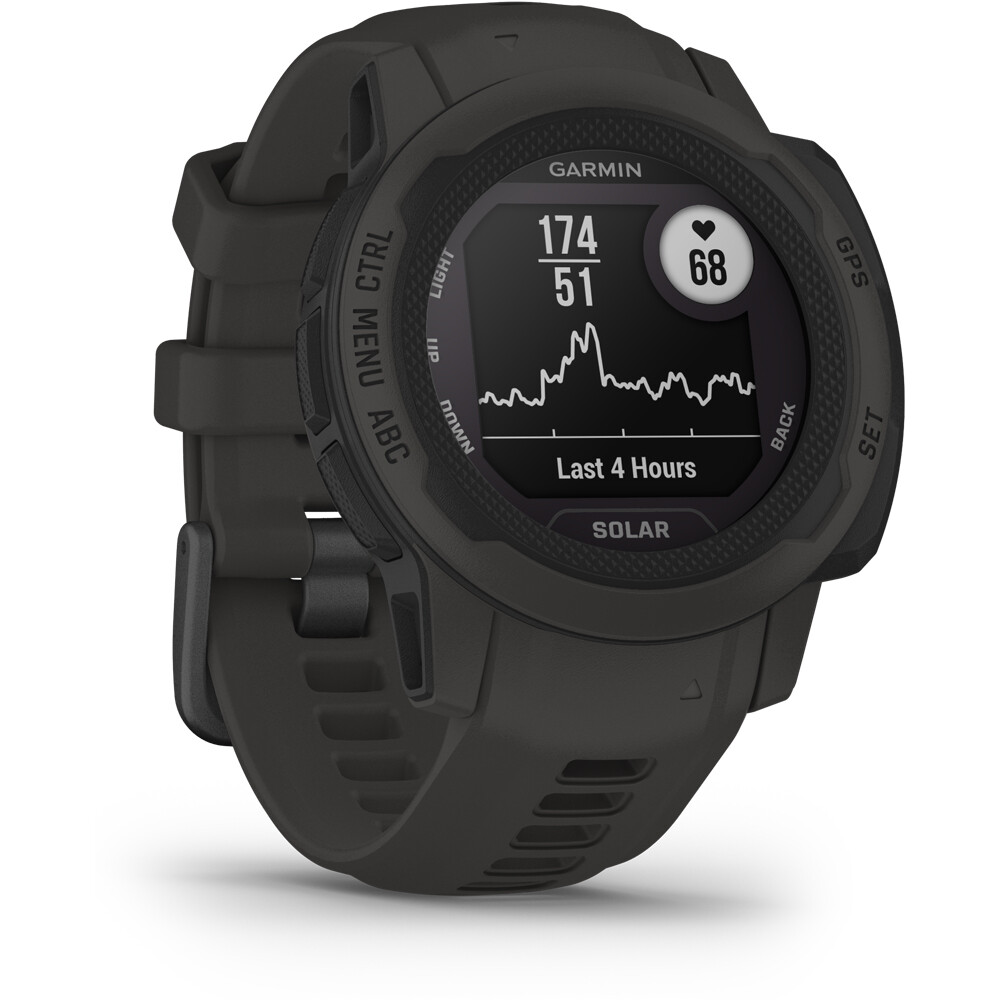 Garmin pulsómetros con gps Instinct 2S Solar - Negro 07