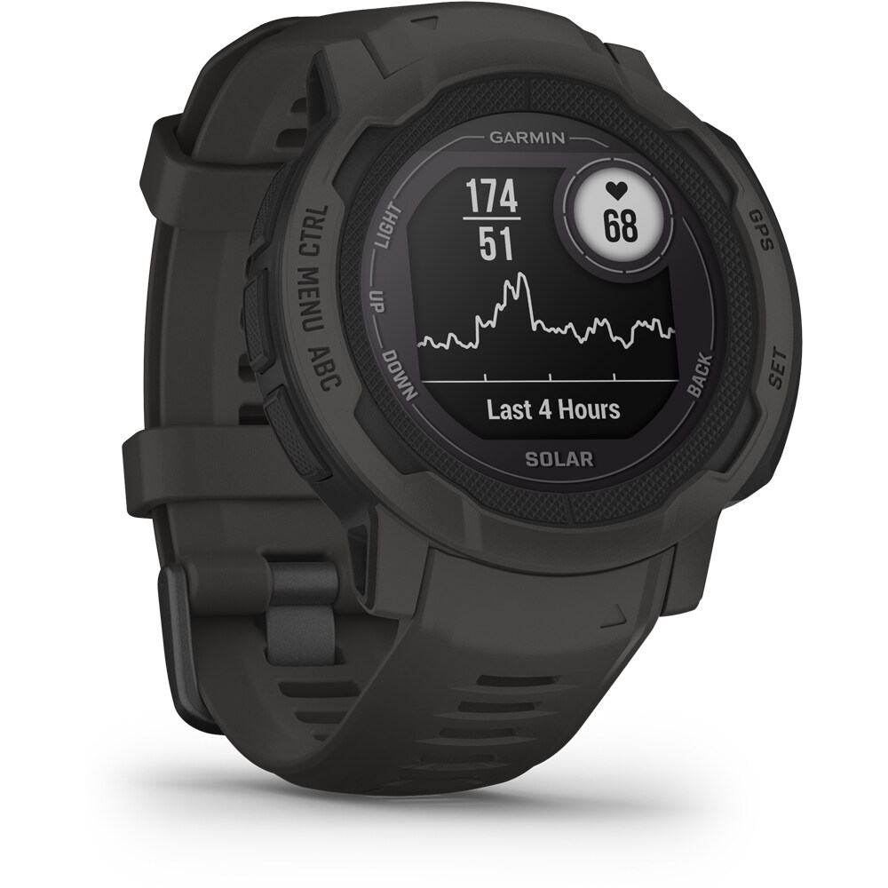 Garmin pulsómetros con gps Instinct 2 Solar - Negro 06