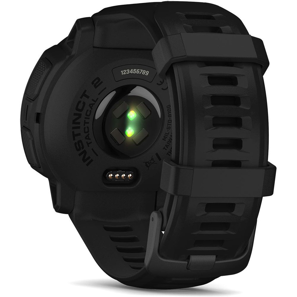 Garmin pulsómetros con gps Instinct 2 Solar - Tactical Negro 01