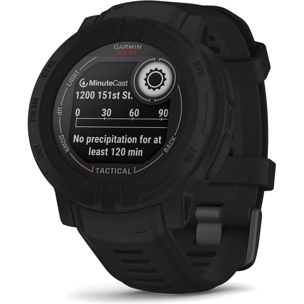 Garmin pulsómetros con gps Instinct 2 Solar - Tactical Negro 02