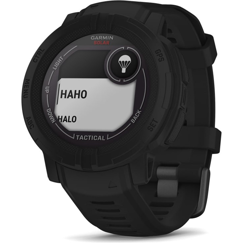 Garmin pulsómetros con gps Instinct 2 Solar - Tactical Negro 03