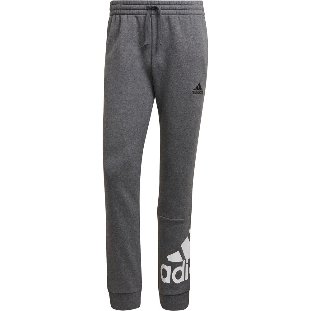 adidas pantalón hombre Essentials Fleece Tapered Cuff Logo vista frontal