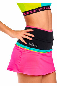 Neon falda tenis SINES vista frontal