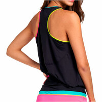 Neon camiseta tenis manga corta mujer LINDOS RAINBOW 03