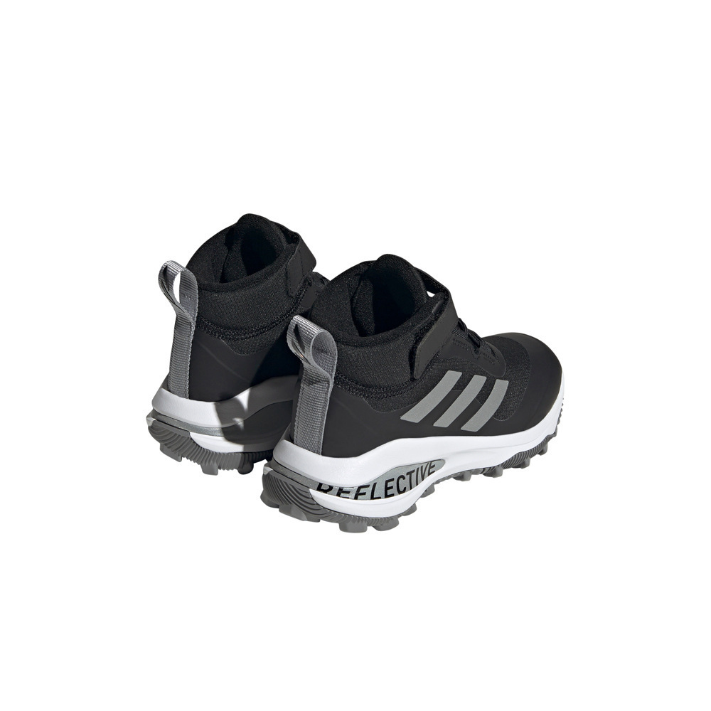 adidas zapatilla multideporte niño Fortarun All Terrain Cloudfoam Sport Running Elastic Lace and Strap vista trasera