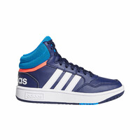 adidas zapatilla moda niño Hoops Mid lateral exterior