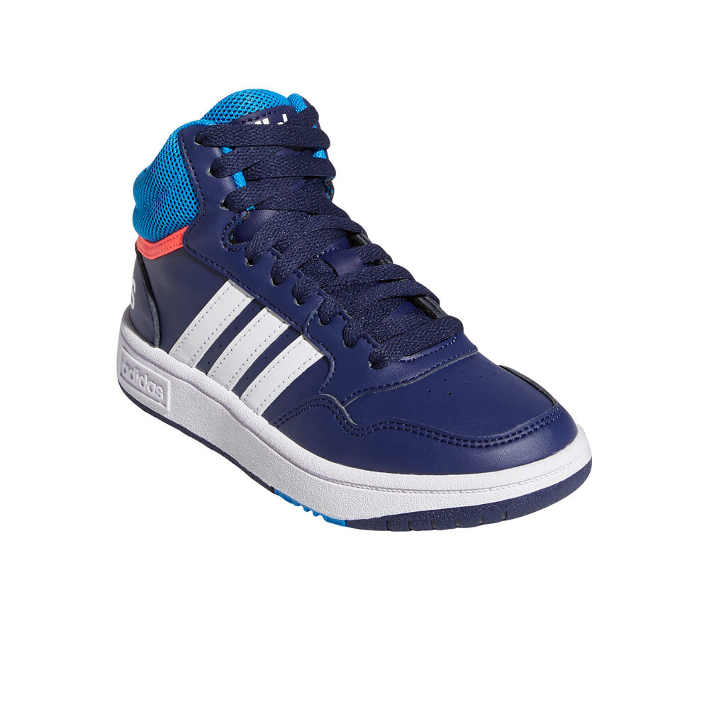 adidas zapatilla moda niño Hoops Mid lateral interior