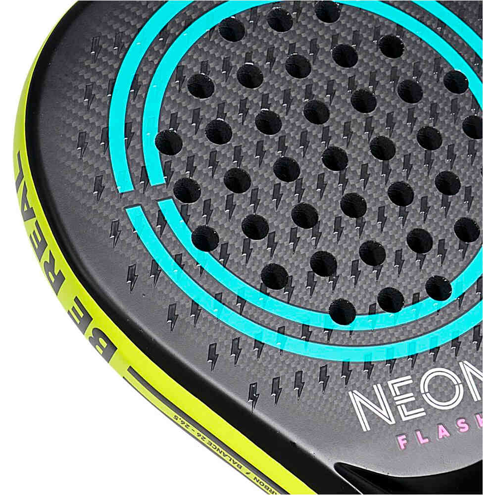 Neon pala pádel adulto FLASH 370G 03