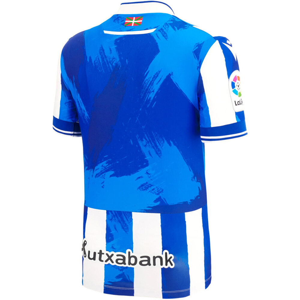 Real Sociedad de futbol 58532506jxl Camiseta, Unisex niños, Azul, JXL :  : Moda