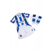 Real Sociedad equipación fútbol niño CONJUNTO REAL SOCIEDAD PRIMERA EQUIPACION 2022-2023 vista frontal