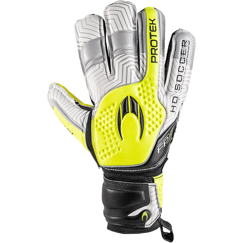 Ho Soccer guantes portero PRIMARY PROTEK FLAT RACE vista frontal