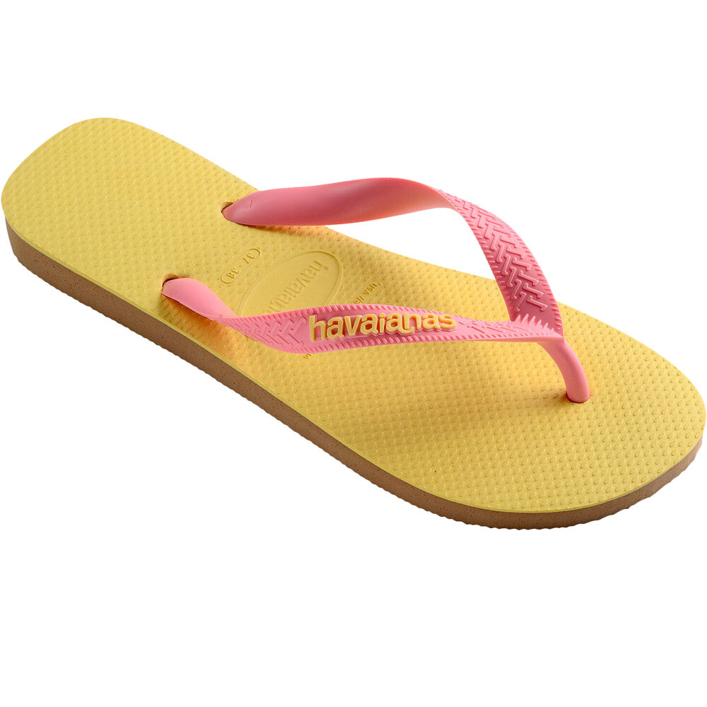 Havaianas chanclas mujer HAV. TOP LOGO POP UP lateral interior