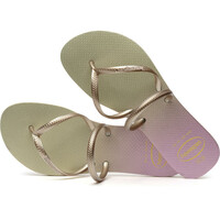 Havaianas chanclas mujer HAV. FLAT DUO IRIDESCENT puntera