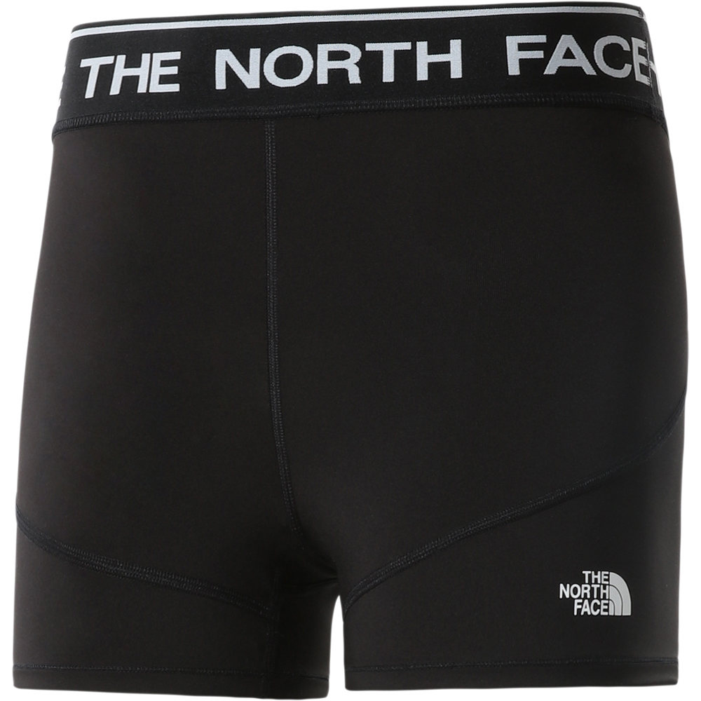 The North Face pantalón corto deporte mujer W TRAIN SHORT vista frontal