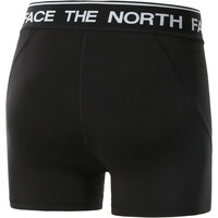 The North Face pantalón corto deporte mujer W TRAIN SHORT vista trasera