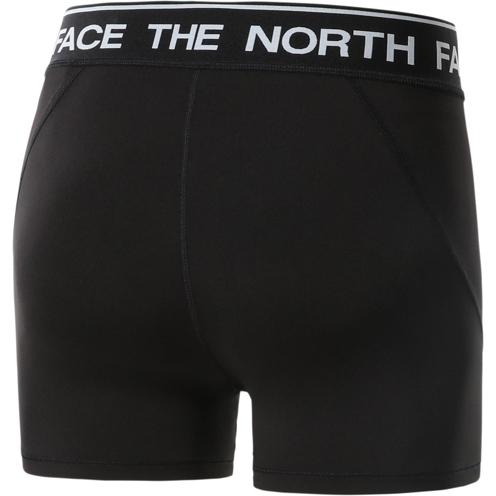 The North Face pantalón corto deporte mujer W TRAIN SHORT vista trasera