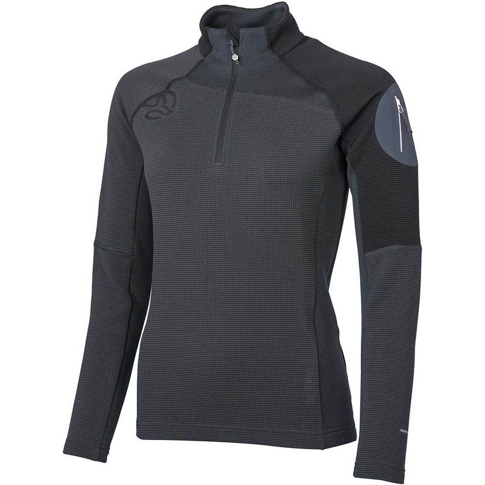 Ternua forro polar mujer LEMIKA 1/2 ZIP vista frontal