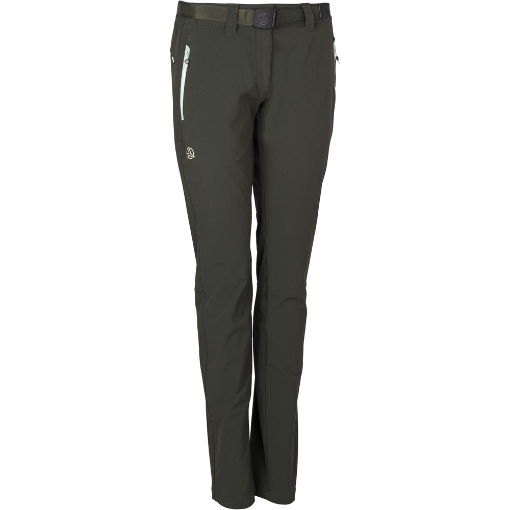 Ternua pantalón montaña mujer DARKSTONE PANT vista frontal