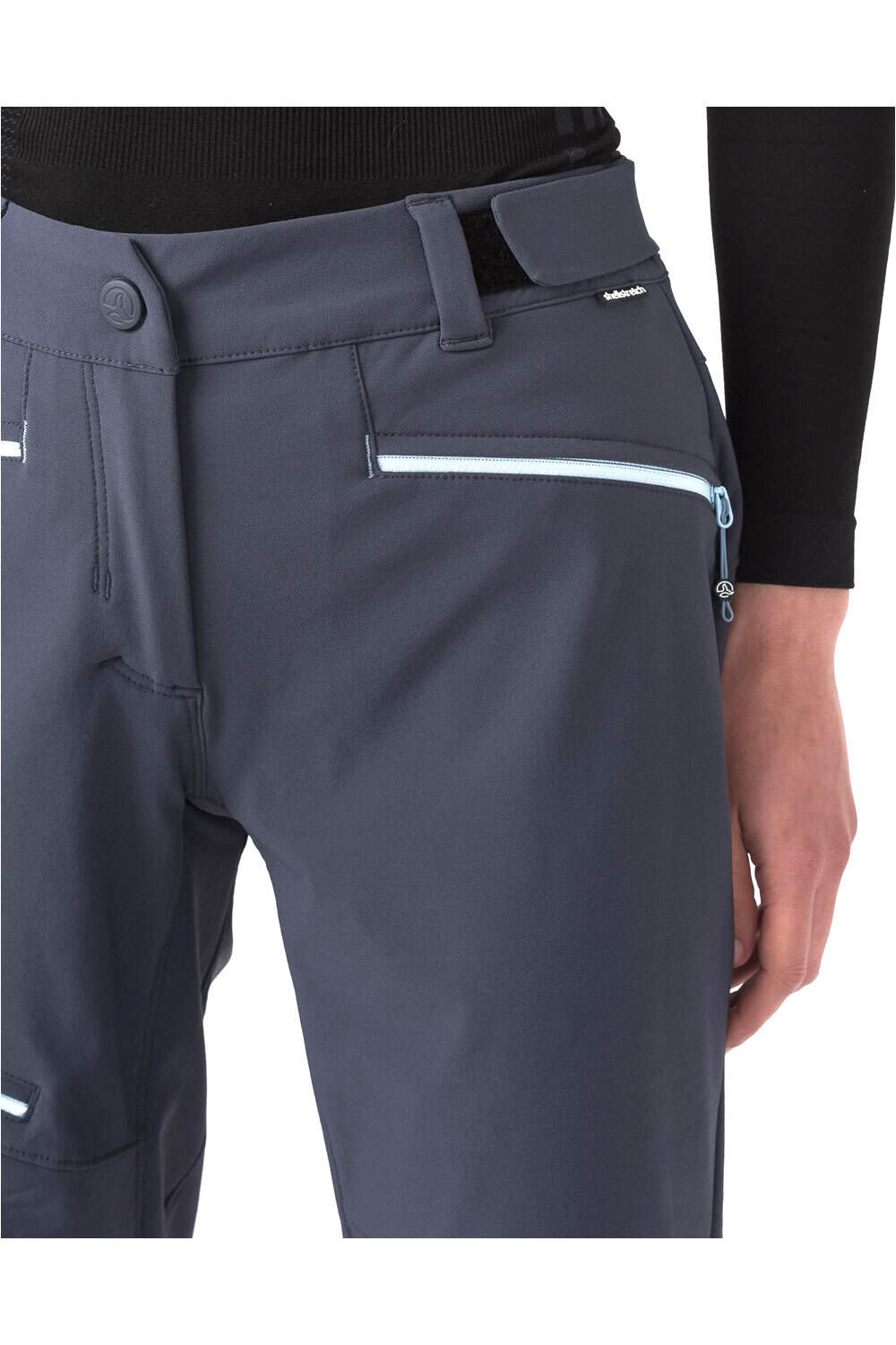 Ternua pantalón montaña mujer ROTAR WARM PT vista detalle