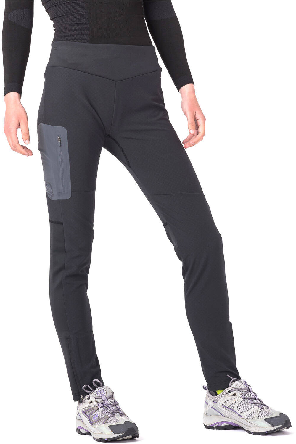 Ruthke pro tight malla larga mujer Negro (L)