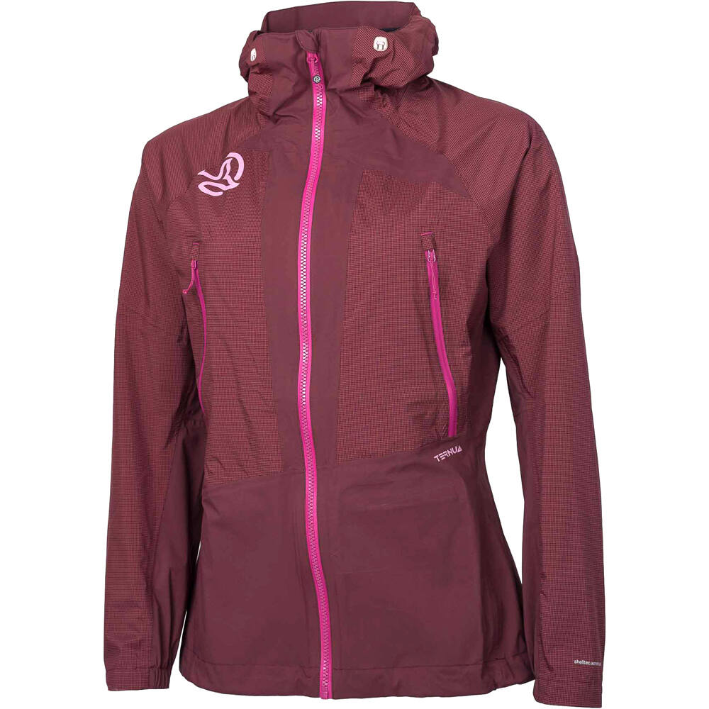 Ternua chaqueta impermeable mujer KARSA JKT vista frontal