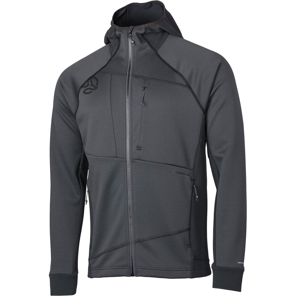 Ternua forro polar hombre SAKKET 2.0 HOOD JKT vista frontal