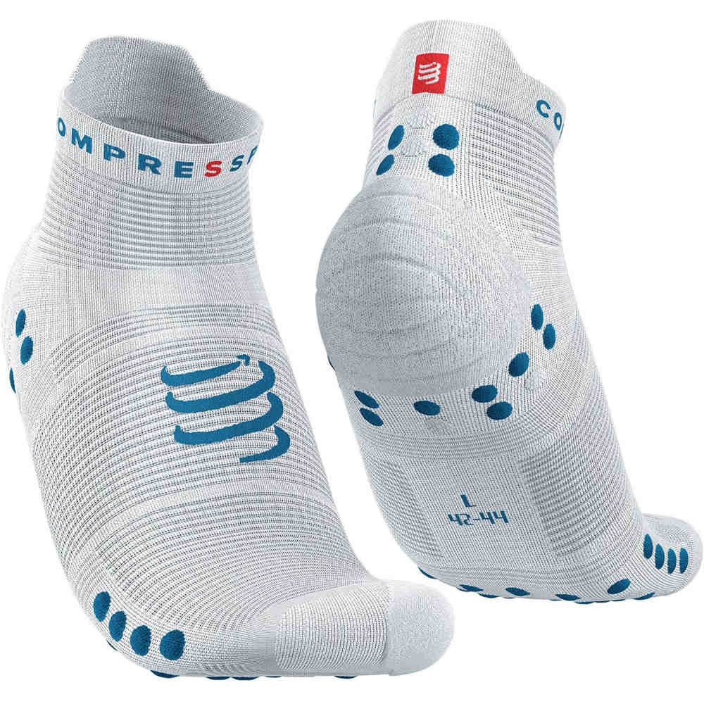 Compressport calcetines running PRO RACING SOCKS V4.0 RUN LOW vista frontal