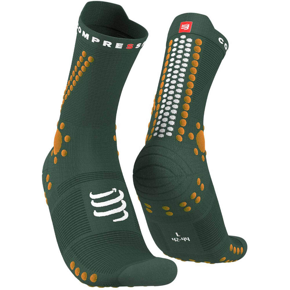 Compressport calcetines running PRO RACING SOCKS V4.0 TRAIL vista frontal