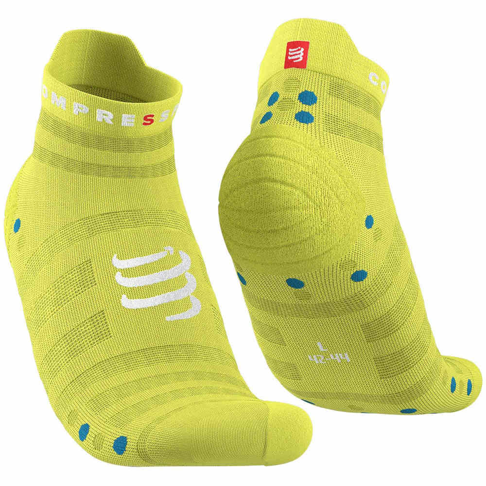 Compressport calcetines running PRO RACING SOCKS V4.0 ULTRALIGHT vista frontal