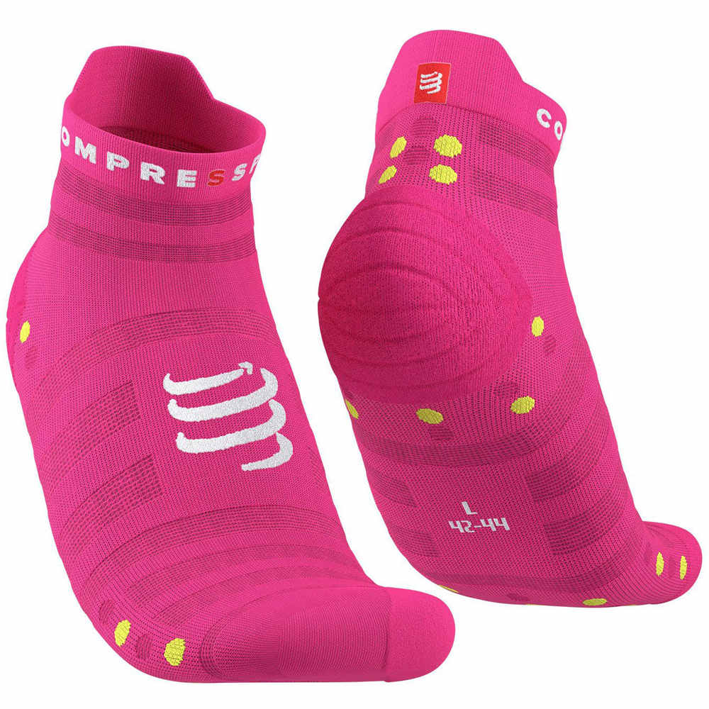 Compressport calcetines running PRO RACING SOCKS V4.0 ULTRALIGHT vista frontal