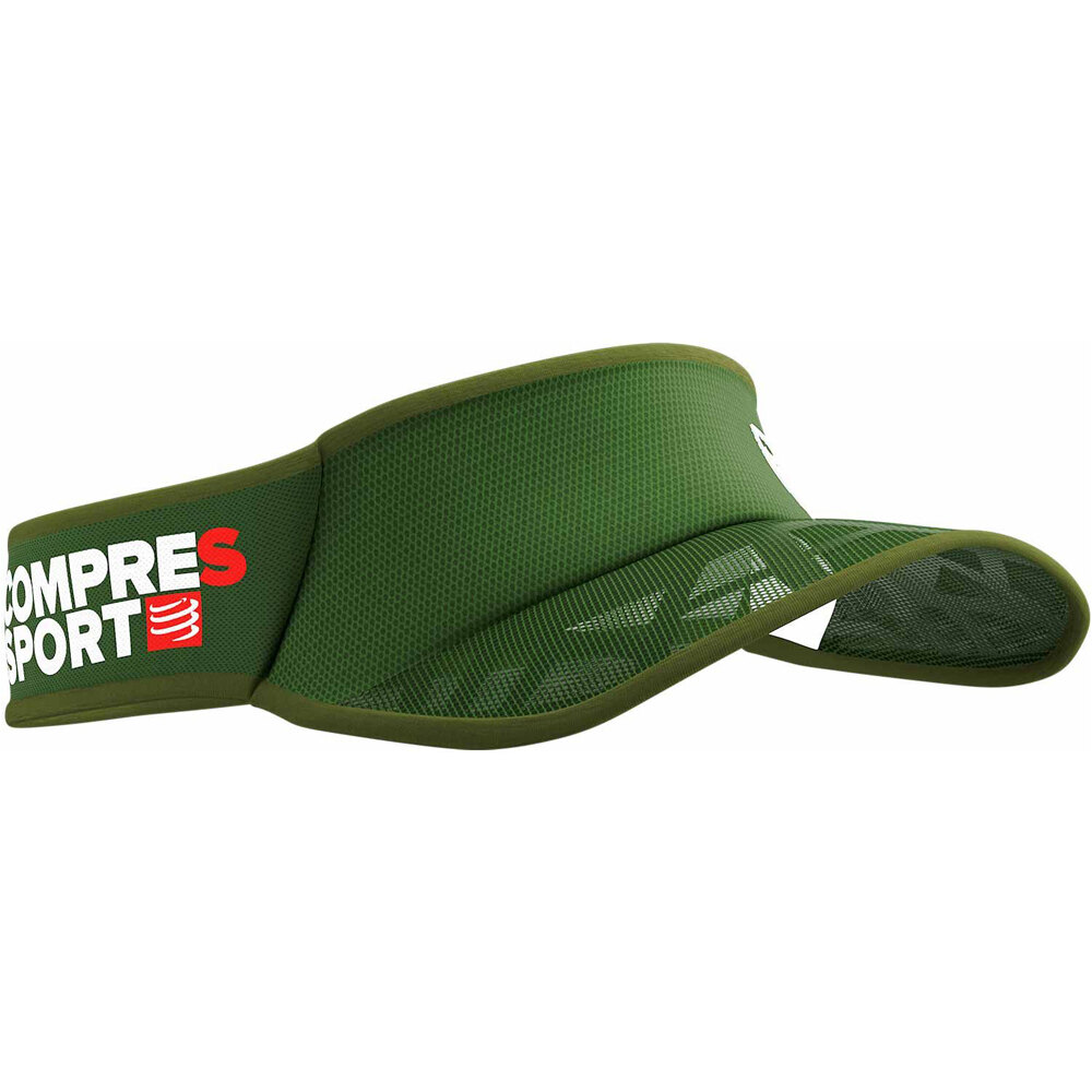 Compressport gorra running SPIDERWEB ULTRALIGHT VISOR vista frontal