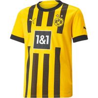 Puma camiseta de fútbol oficiales niño CAMISETA INFANTIL BORUSSIA DORTMUND PRIMERA EQUIPACION 2022/2023 vista frontal