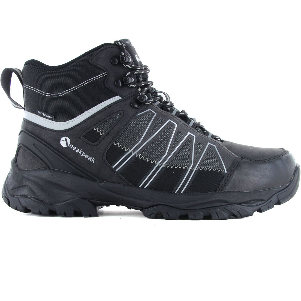 Focus mid bota trekking hombre Negro (41)