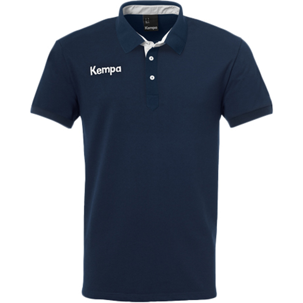 Kempa polo tenis manga corta hombre PRIME POLO SHIRT vista frontal