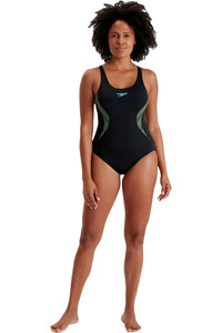 Speedo bañador natación mujer Placement Muscleback vista frontal