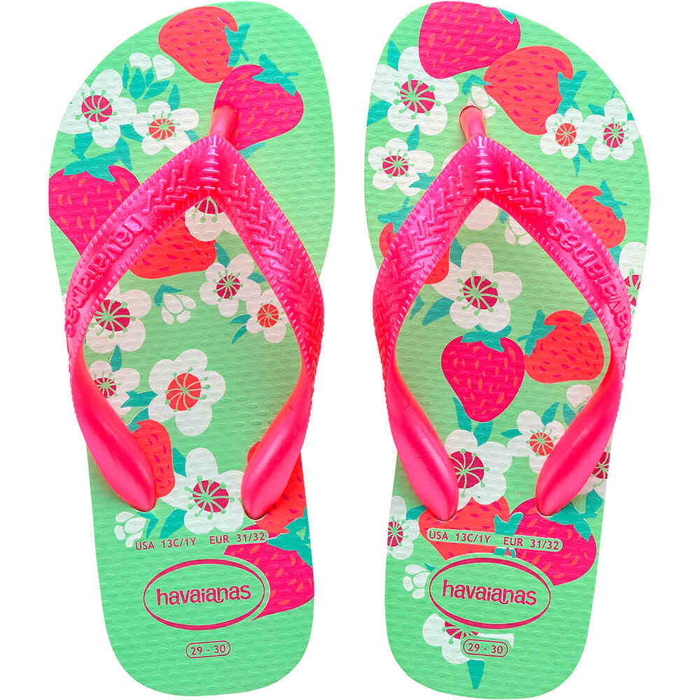 Havaianas chanclas niño HAV. KIDS FLORES lateral exterior