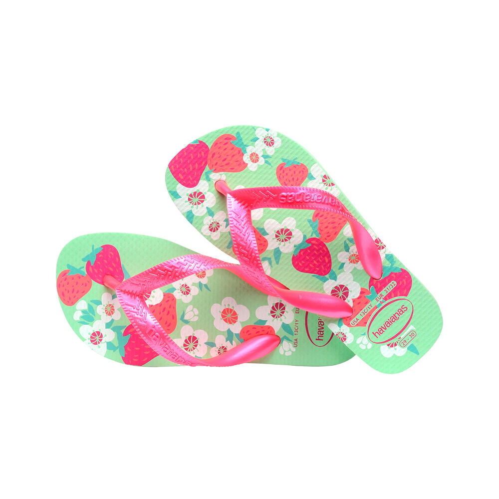 Havaianas chanclas niño HAV. KIDS FLORES vista trasera