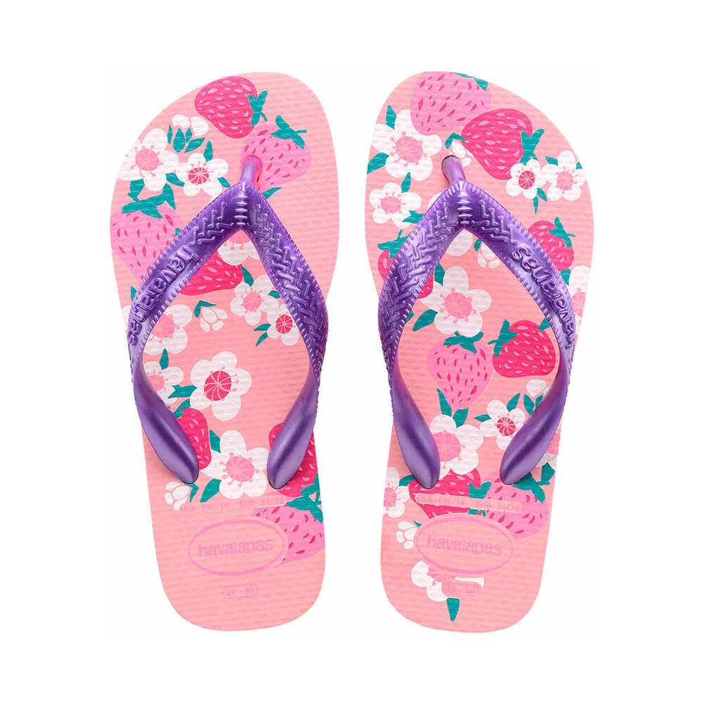 Havaianas chanclas niño HAV. KIDS FLORES lateral exterior