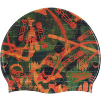 Speedo gorro natación Digital Printed Cap vista frontal