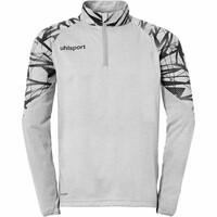 Uhlsport camisetas entrenamiento futbol manga larga niño GOAL 25 1/4 ZIP TOP vista frontal