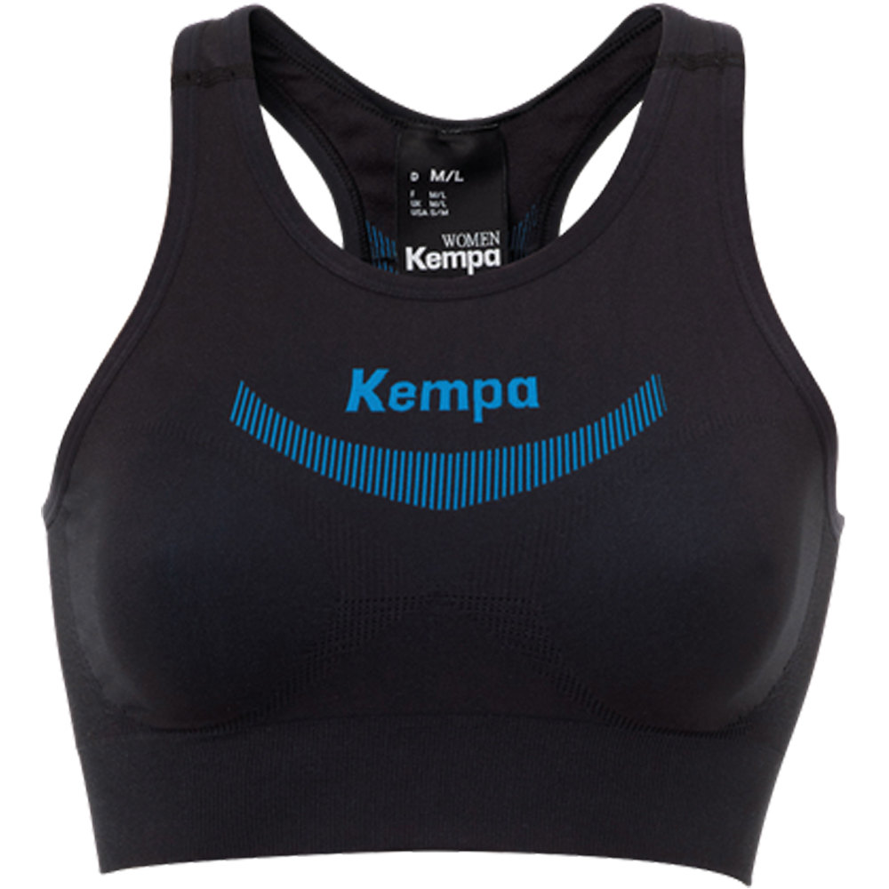 Kempa camisetas fútbol manga corta ATTITUDE PRO TOP DE MUJER vista frontal